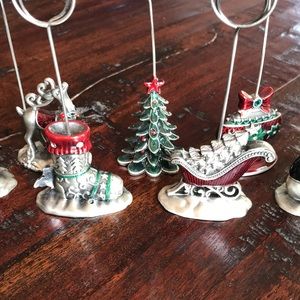 Vintage Christmas Place Holders